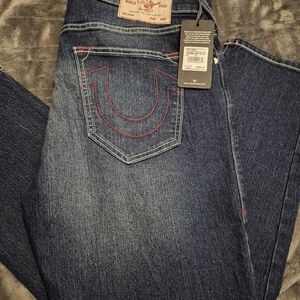 True Religion Denim with Red Accents